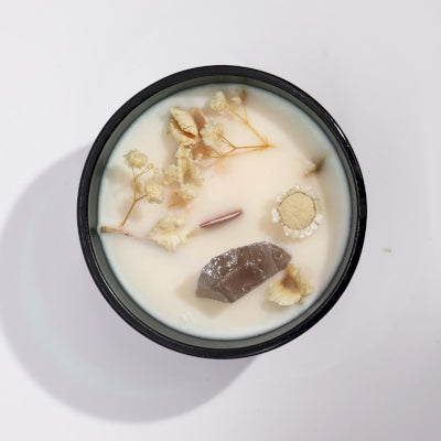 Mirisna svijeća s kristalima, Lav