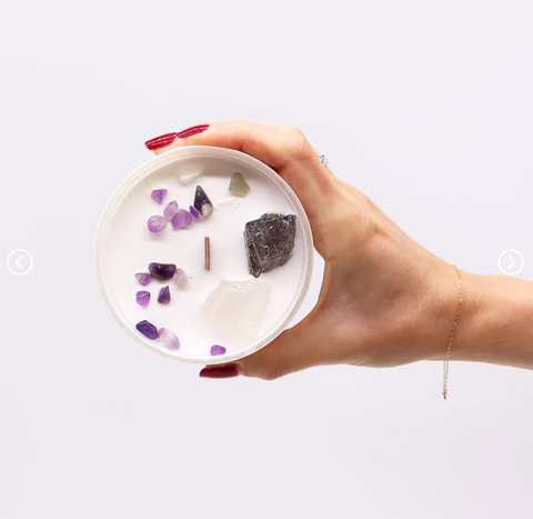 Mirisna kristalna svijeća, Krunska čakra