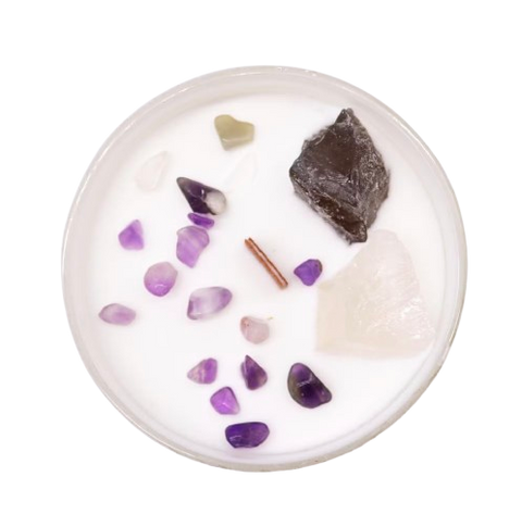 Mirisna kristalna svijeća, Krunska čakra